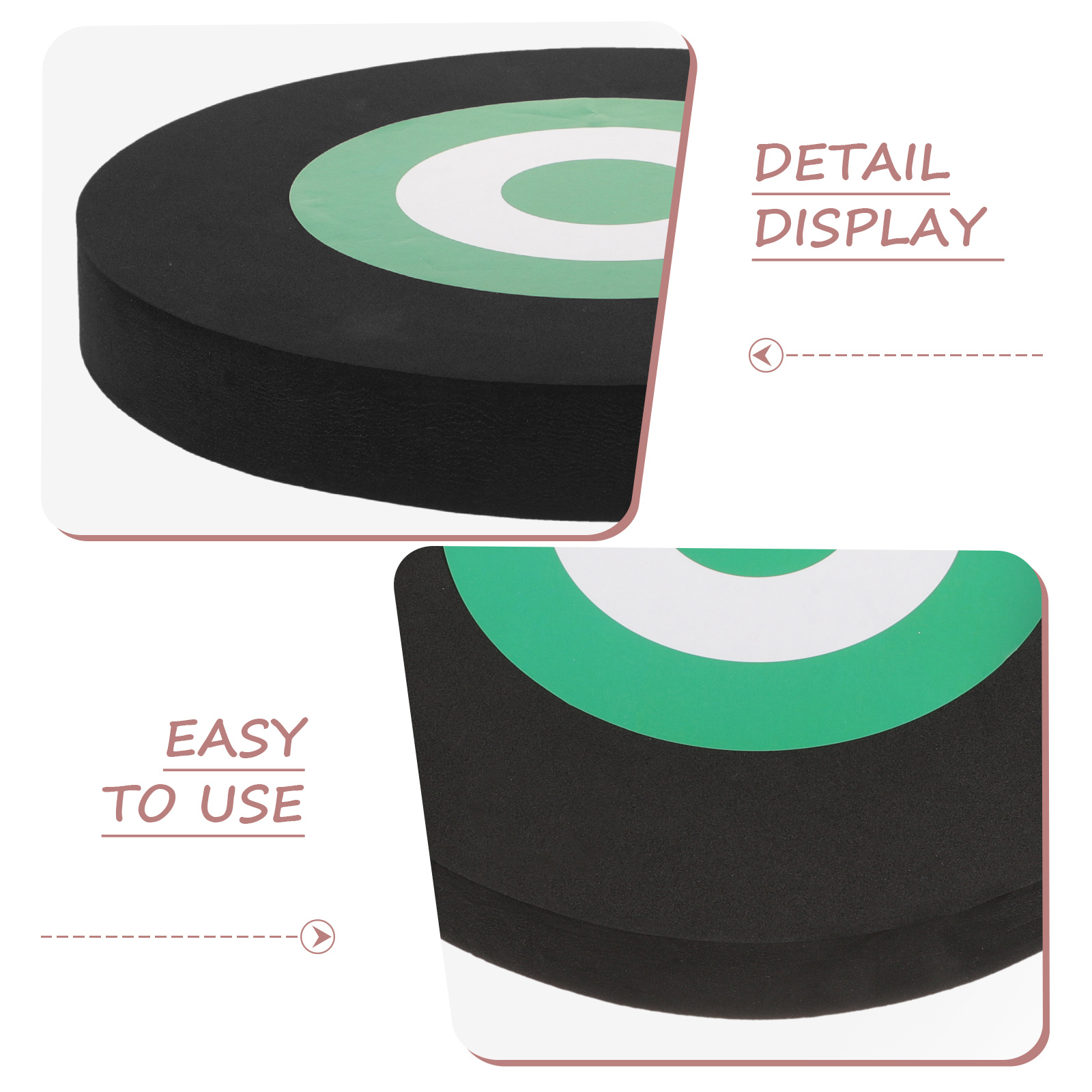 1pcs Archery Target EVA Lightweight Portable Wear Resistant Outdoor Practice Reusable Board Wall Protection Arrow Moving Bow