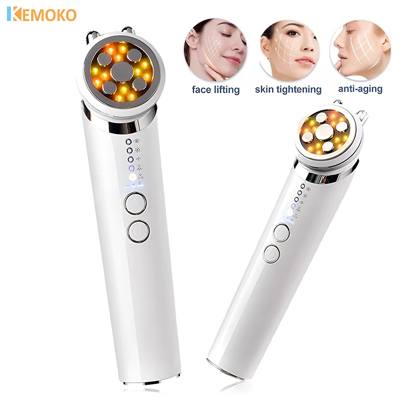 Face Massager Lift Skin Tightening Machine Anti Aging EMS Beauty Devices Wrinkle Removal Facial Eye Skin Care Massager Tools