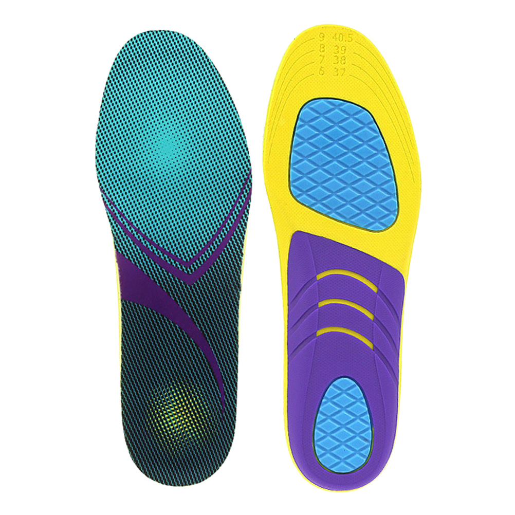 Breathable Shock-absorbing Insoles for Men Women Sports Daily Use Sweat-absorbing Foot Care Tools Shoe Cushions Pads