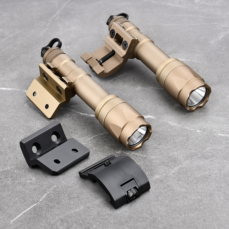 WADSN Tactical M300 M600 M340 M640 Flashlight Mount Base MLOK KEYMOD 20MM System Airsoft Hunting Gear Accessories