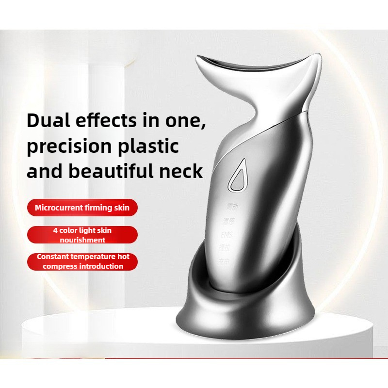 Beauty Device Facial Tool Led Photon Therapy Home Skin Care Heat Vibration Face Neck Lifting Beauty Instrument