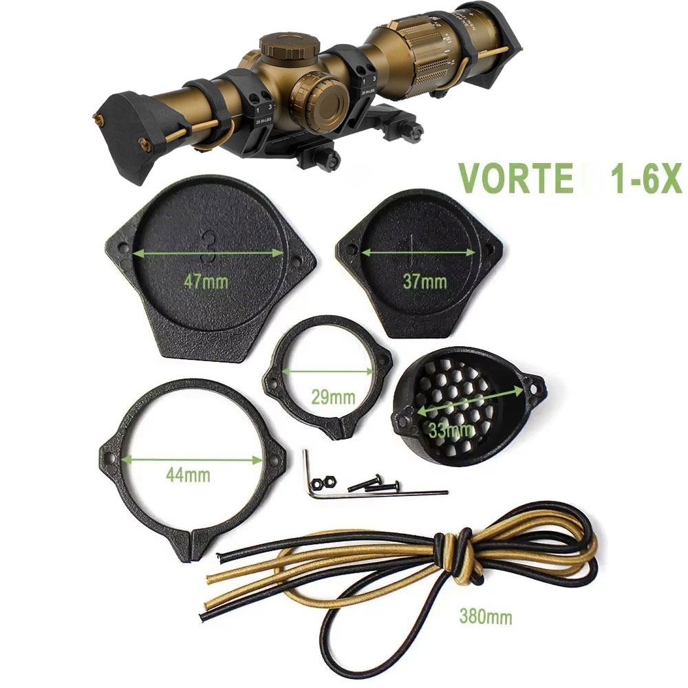 Sight Mount Hunting Aiming Optics Lens Covers Vorte Scope Riflescope Flip Up Protection Cap Quick Hide Dust Cover Hunting