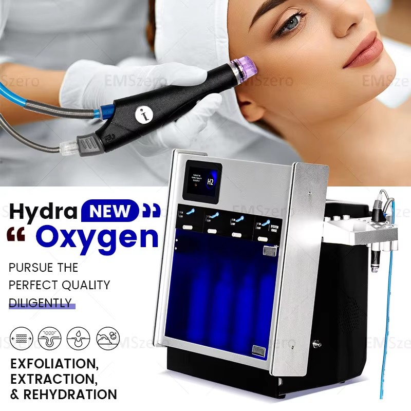 2025 Professional Skin Whitening Rejuvenation Facial Beauty Machines Diamond Dermabrasion Acne Treatment Oxygen Bubble Salon