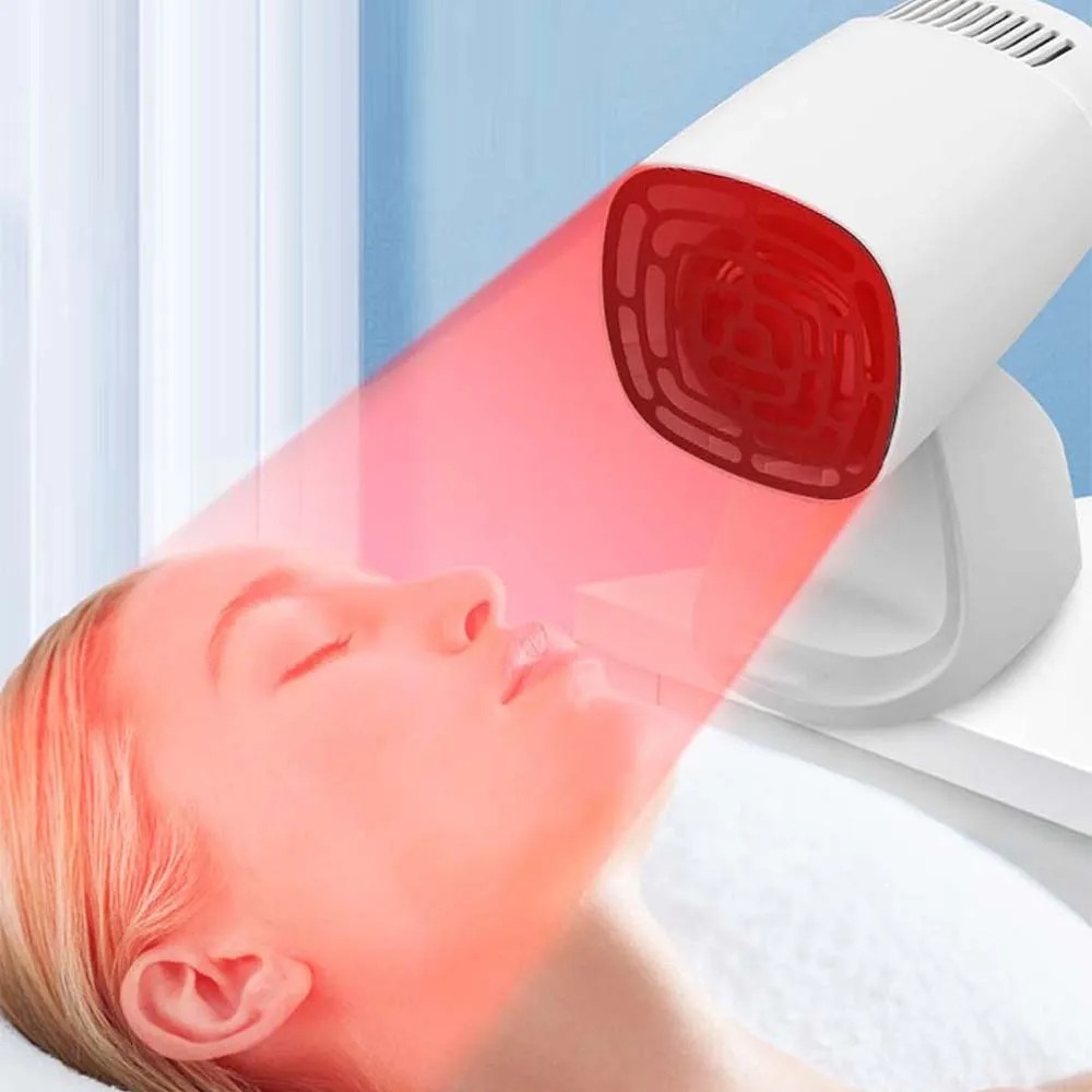 Home Red Light Physiotherapy Lamp Beauty Salon Mini Desktop Beauty Heating Freely Adjustable Light Acne Skin Beautifying