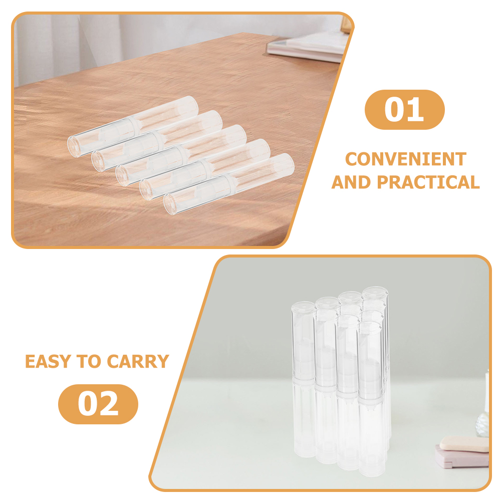 12 Pcs Duckbilli Liquid Foundation Bottling Travel Container Toiletry Refillable Bottle