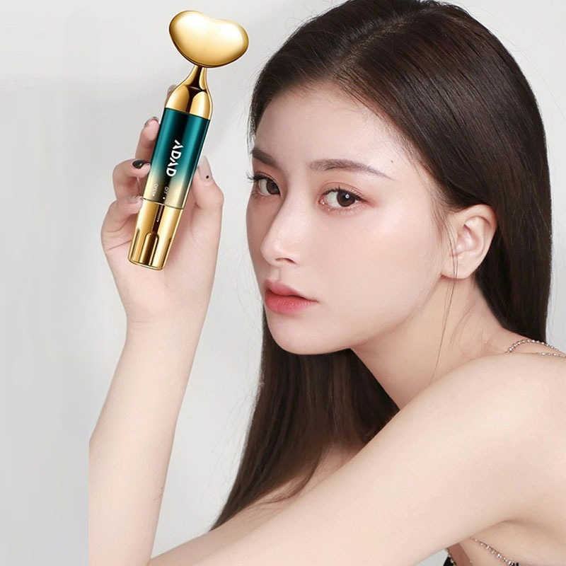 3 In 1 Facial Lifting Device Neck Facial Eye Massage Face Slimmer EMS Beauty Skin Tightening Wrinkle Anti Aging Face Massager