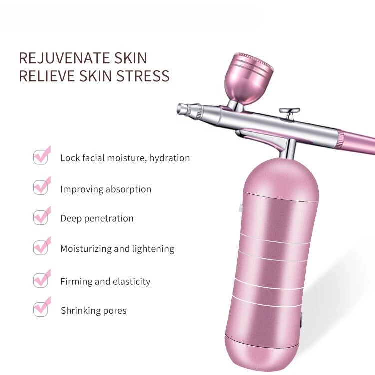 High Pressure Oxygen Injection Facial Hydration Machine 3 In 1 Oxygen Jet