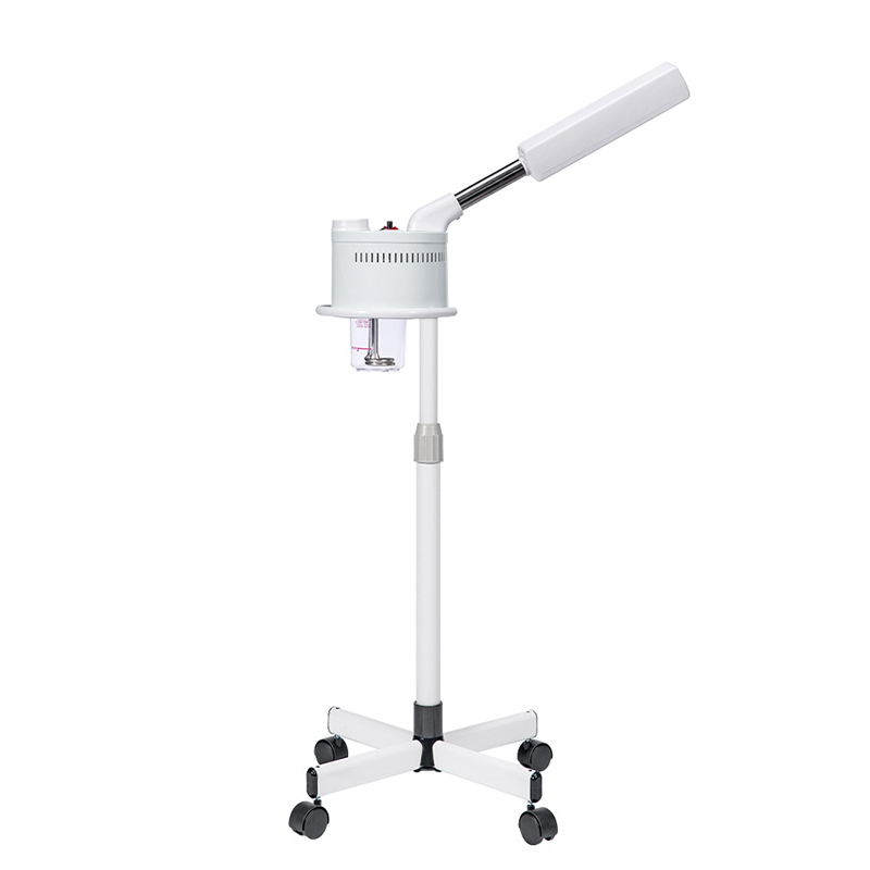 Ozone Hot Facial Steamer Warm Mist Ion Steaner for Deep Face Cleaning Nano Vaporizer Salon Home 360° Roating Nozzle Spa Sprayer