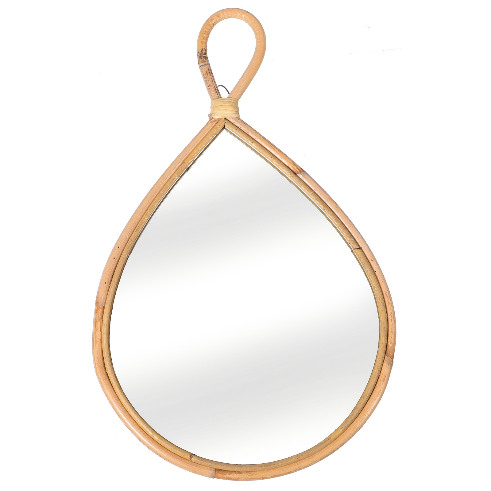 Decorative 45cm Circle Small Small Wall Mirror for Woven Wall Decor Bedroom Bathroom Woven Mirror Hallway Living DIY