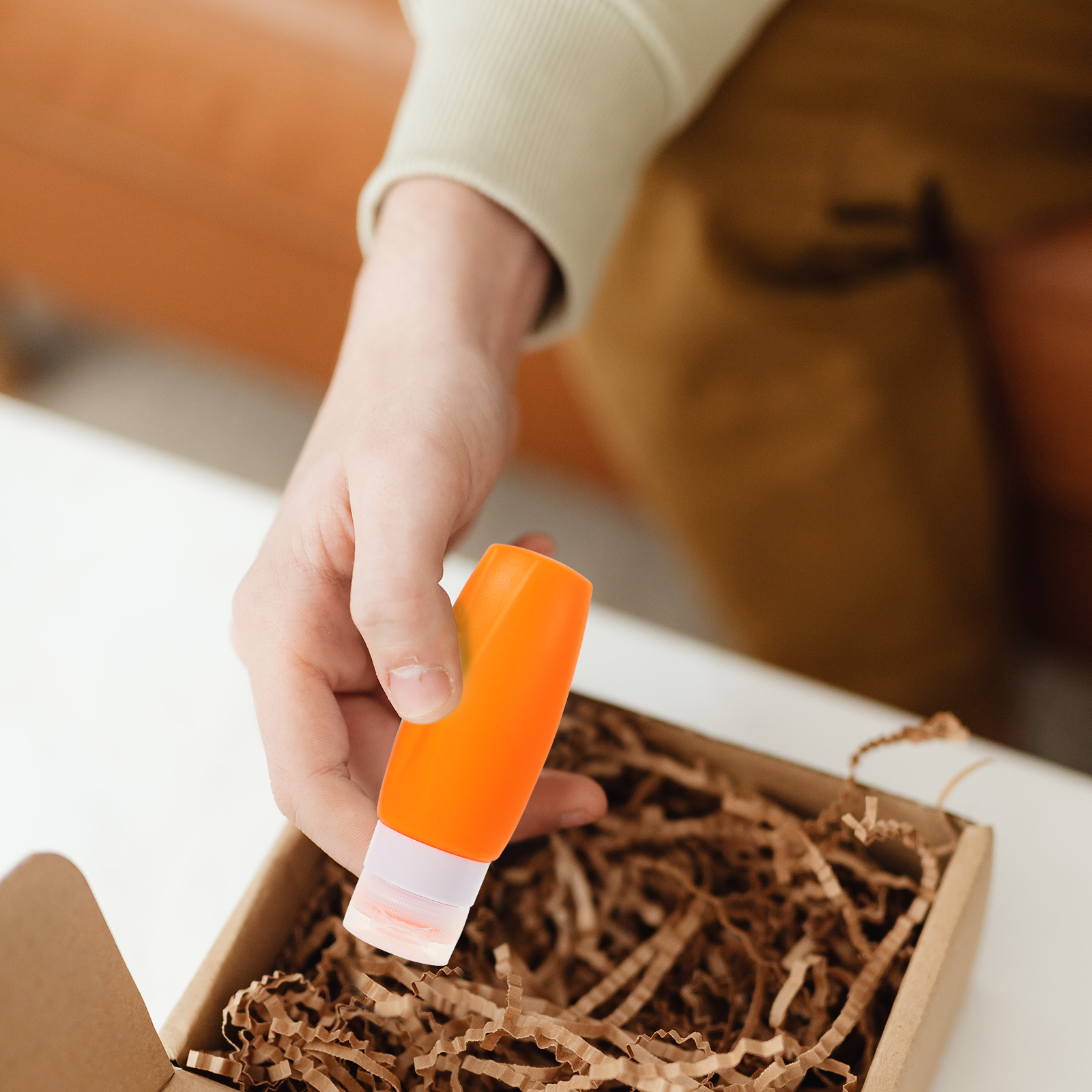 4pcs Silicone Travel Bottles 90ml Leak Proof Toiletry Containers Shampoo Lotion Storage Reusable Portable for Outdoor Travel