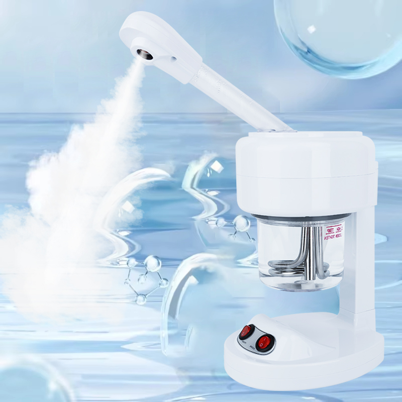 Professional facial steamer steam warm mist humidifier spa ozone steam skin care machine moisturizing cleaning home salon use