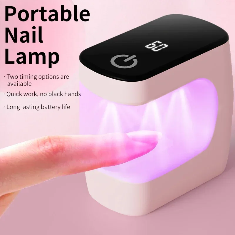 Mini USB Nail Lamp LED&UV Manicure Machine for Curing Gel Polish Portable Fast Drying Nail Dryer With Smart Sensor Nail Art Tool